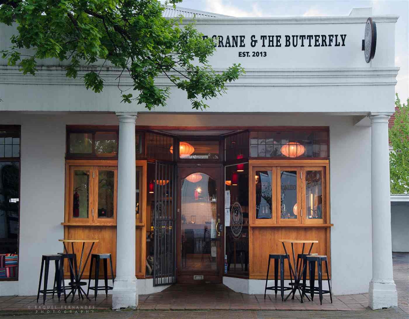 The Blue Crane and The Butterfly